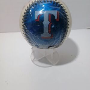 Texas Rangers Blue Baseball
